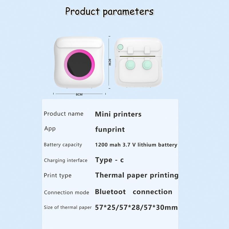 Mini Thermal Printer (Inkless)