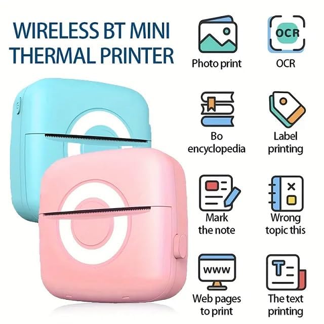 Mini Thermal Printer (Inkless)